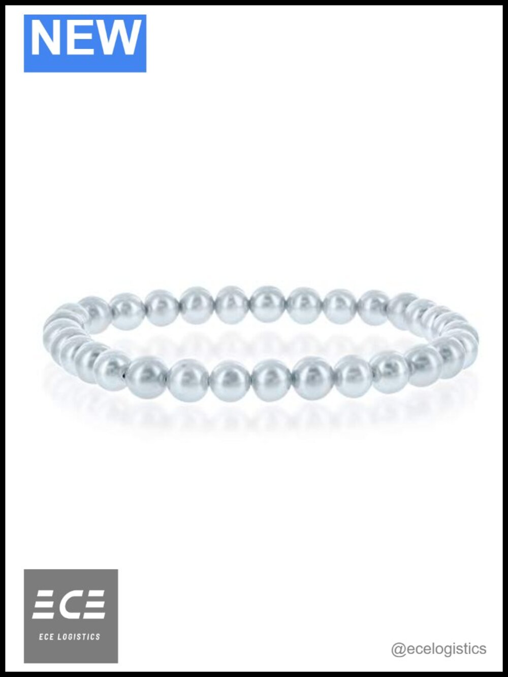 Freshwater Cultured Pearls 7in Stretch Strand Bracelet for Women